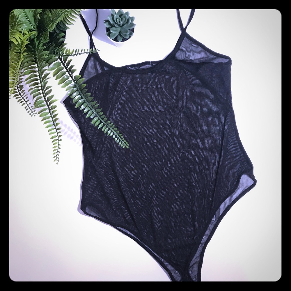 URban Outfitters Mesh Bodysuit MD